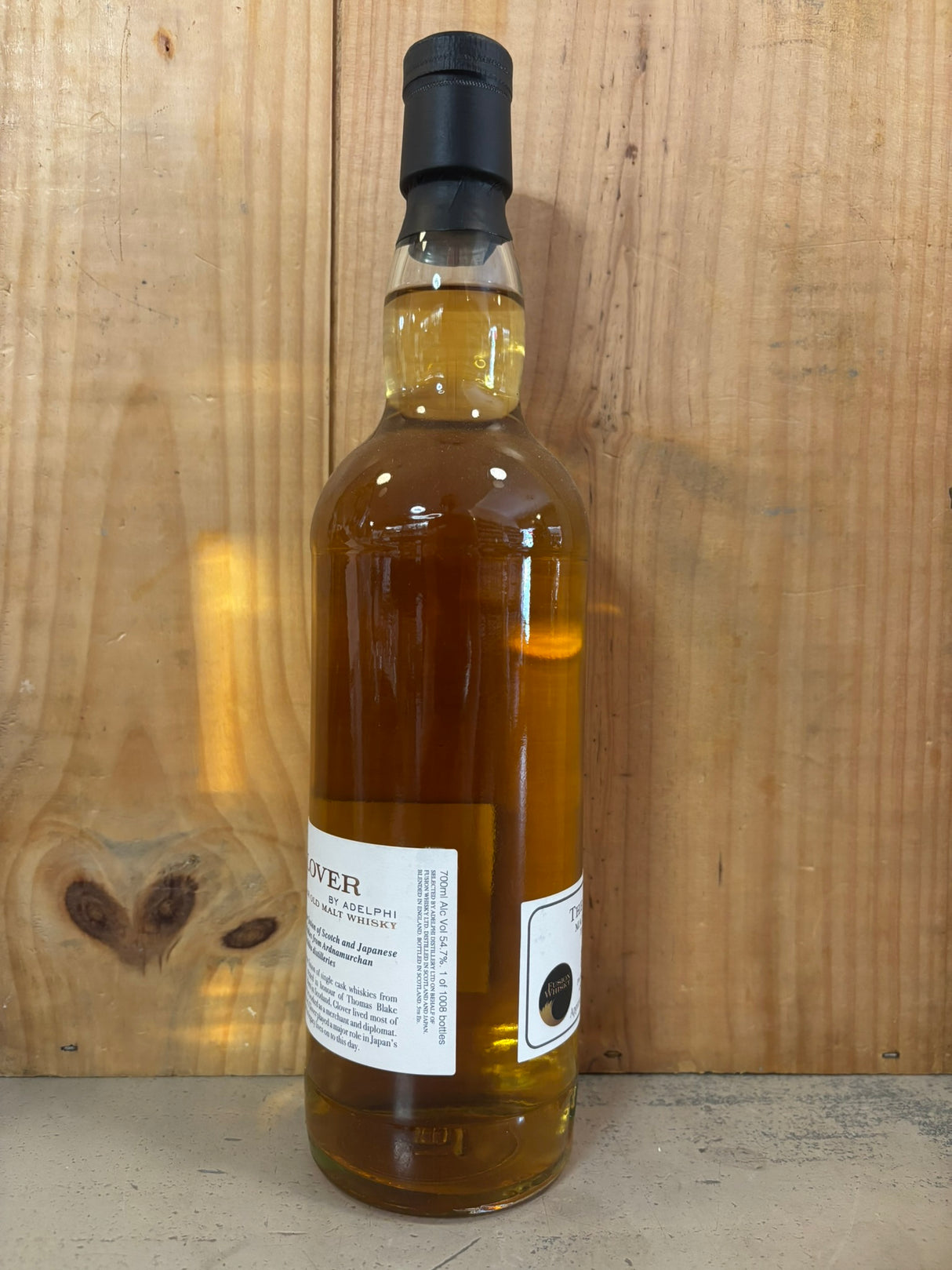 ADELPHI The Glover 4 ans 54,7° Batch5 Ardnamurchan/Chichibu 70cl Ecosse & Japon