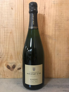 AGRAPART Minéral 2017 Bionnes - Champ Bouton Blanc de Blancs Champagne Grand Cru Avize Extra Brut 75cl Blanc - 2Sem 2023 -