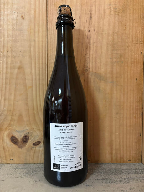 ANTOINE MAROIS Jurassique Cidre Normand 2024 Extra-Brut 7° 75cl Pays d'Auge