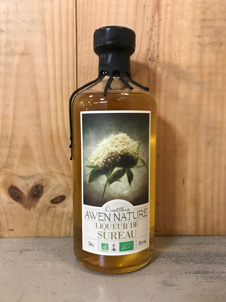 AWEN Nature Liqueur Sureau 25° 70cl Bretagne, France
