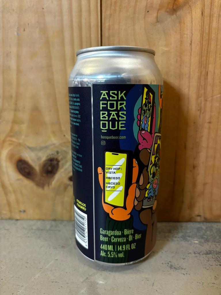 BASQUELAND Claim to Fame 5,5° Hazy IPA Can 44cl Hernani Espagne