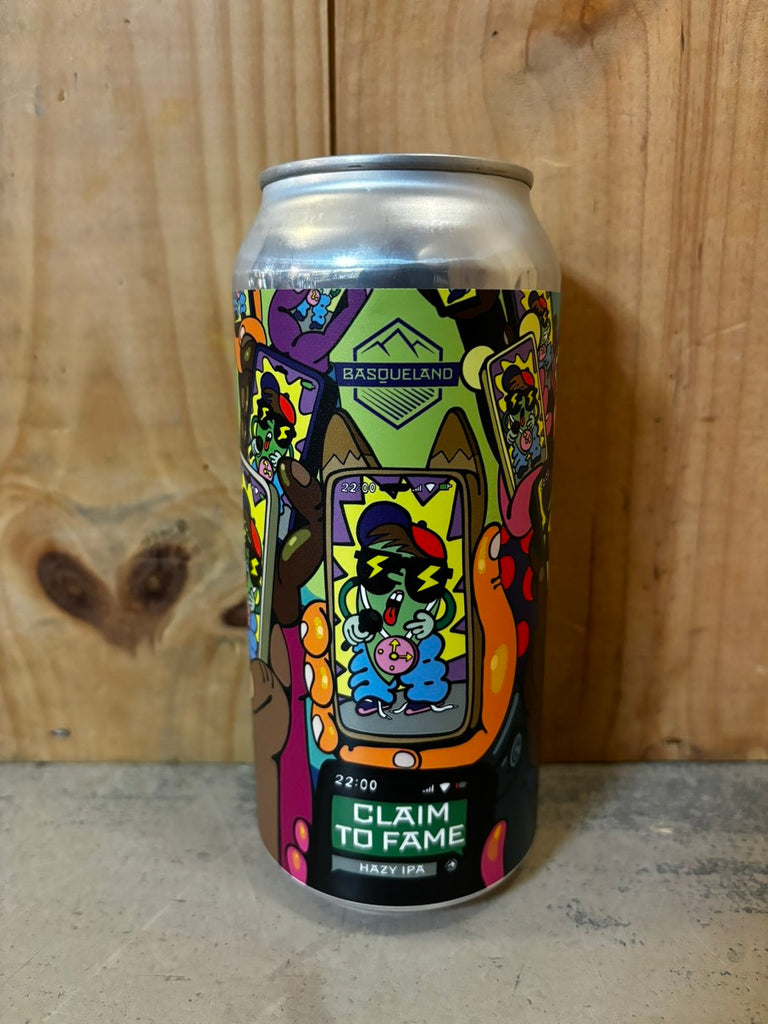 BASQUELAND Claim to Fame 5,5° Hazy IPA Can 44cl Hernani Espagne