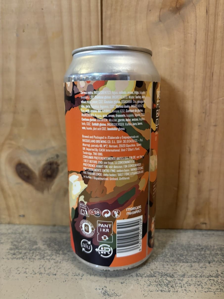 BASQUELAND Hulk 6,2° Hazy IPA Can 44cl Hernani Espagne