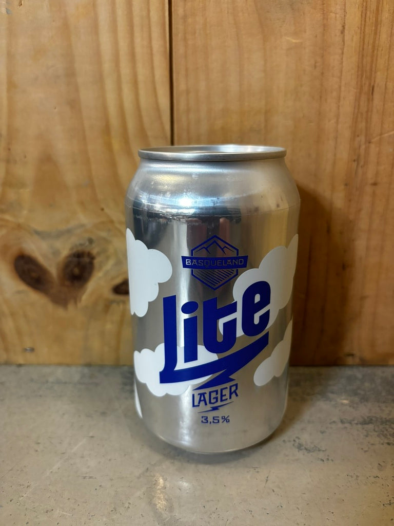 BASQUELAND Lite 3,5° Lager Can 33cl Hernani Espagne