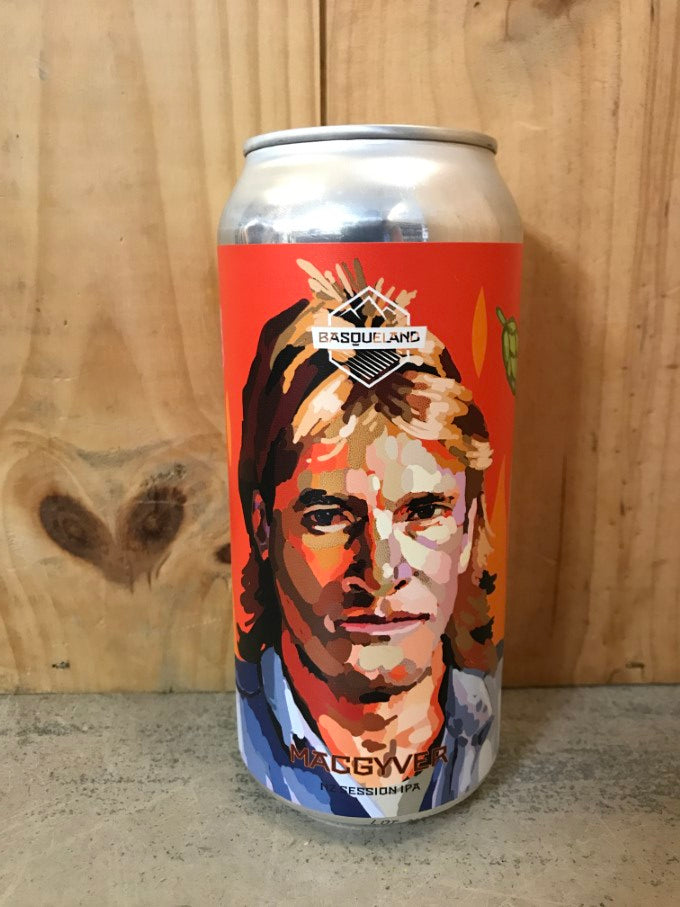 BASQUELAND Macgyver 5,3° NZ Session IPA Can 44cl Hernani Espagne