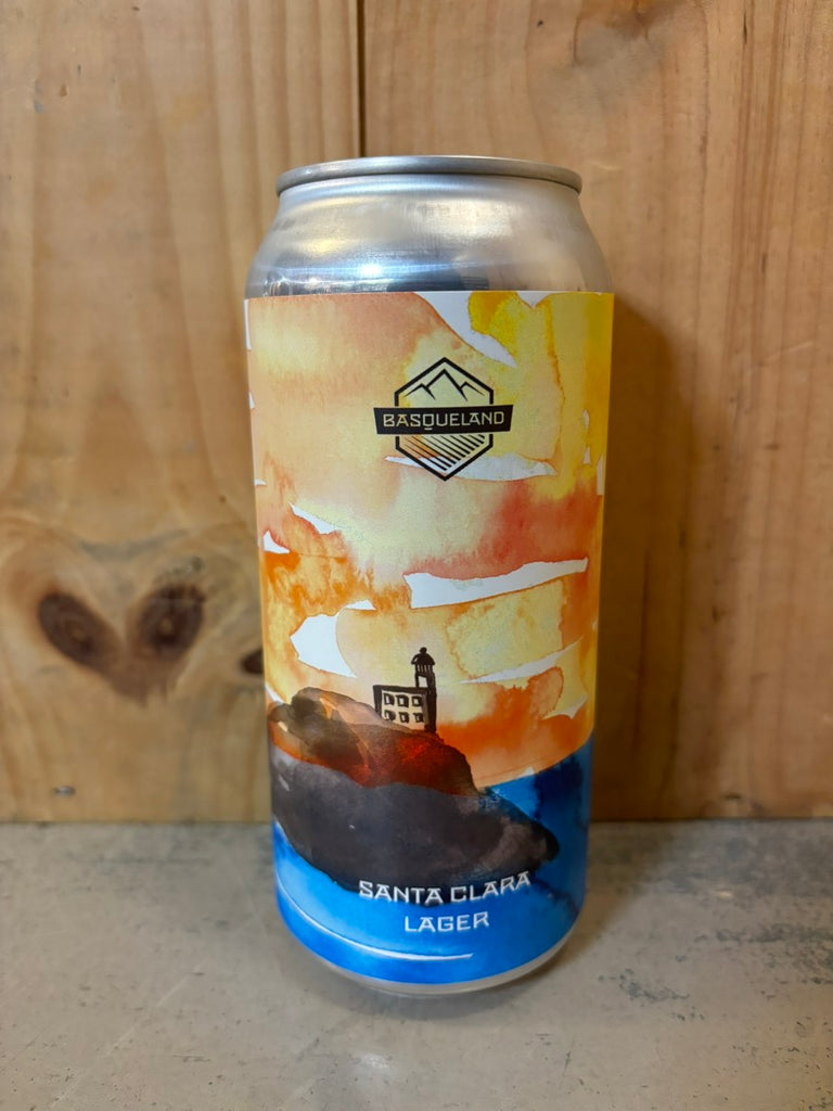 BASQUELAND Santa Clara 4,8° Lager Can 44cl Hernani Espagne