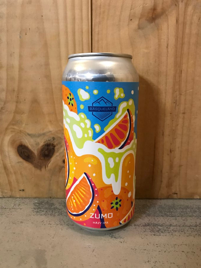 BASQUELAND Zumo 6°  Hazy IPA Can 44cl Hernani Espagne