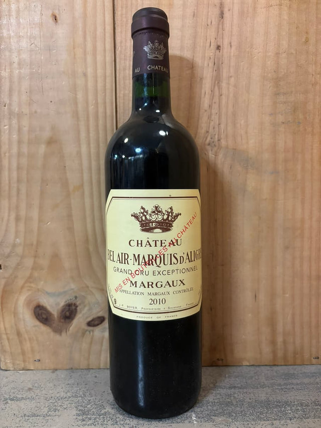 BEL AIR MARQUIS D'ALIGRE Margaux 2010 75cl Rouge