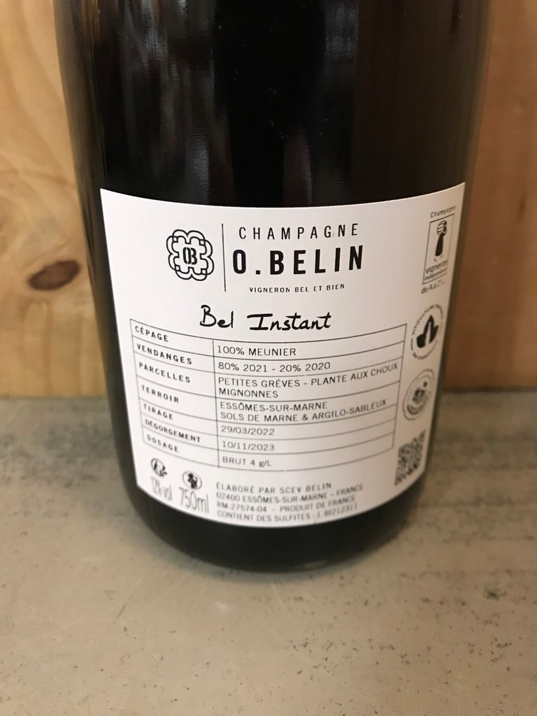 BELIN Bel Instant Champagne Brut 75cl Blanc