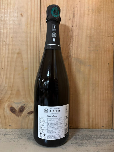 BELIN Clair Obscur Champagne Extra Brut 75cl Blanc