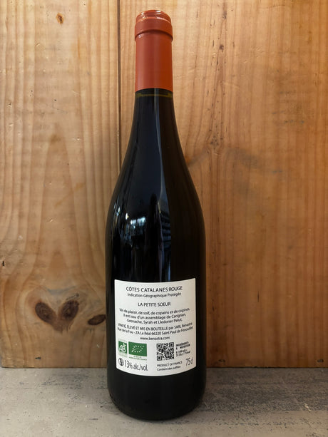 BENASTRA La Petite Sœur 2024 IGP Côtes Catalanes 75cl Rouge