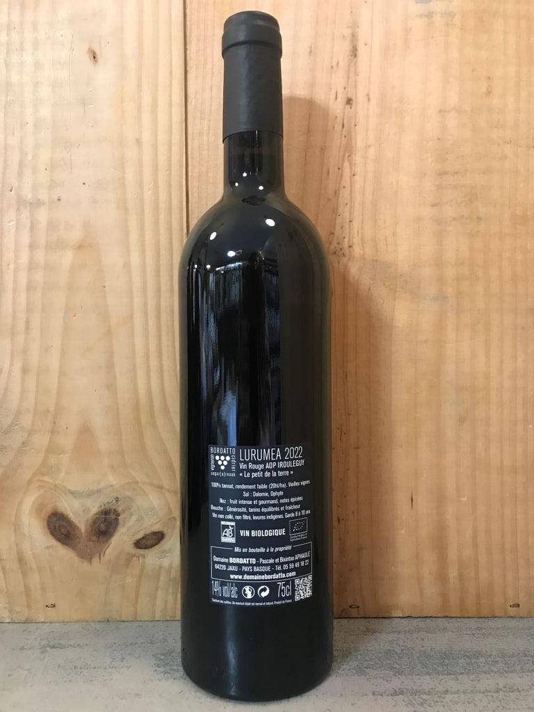 BORDATTO Lurumea 2022 Irouléguy 75cl Rouge