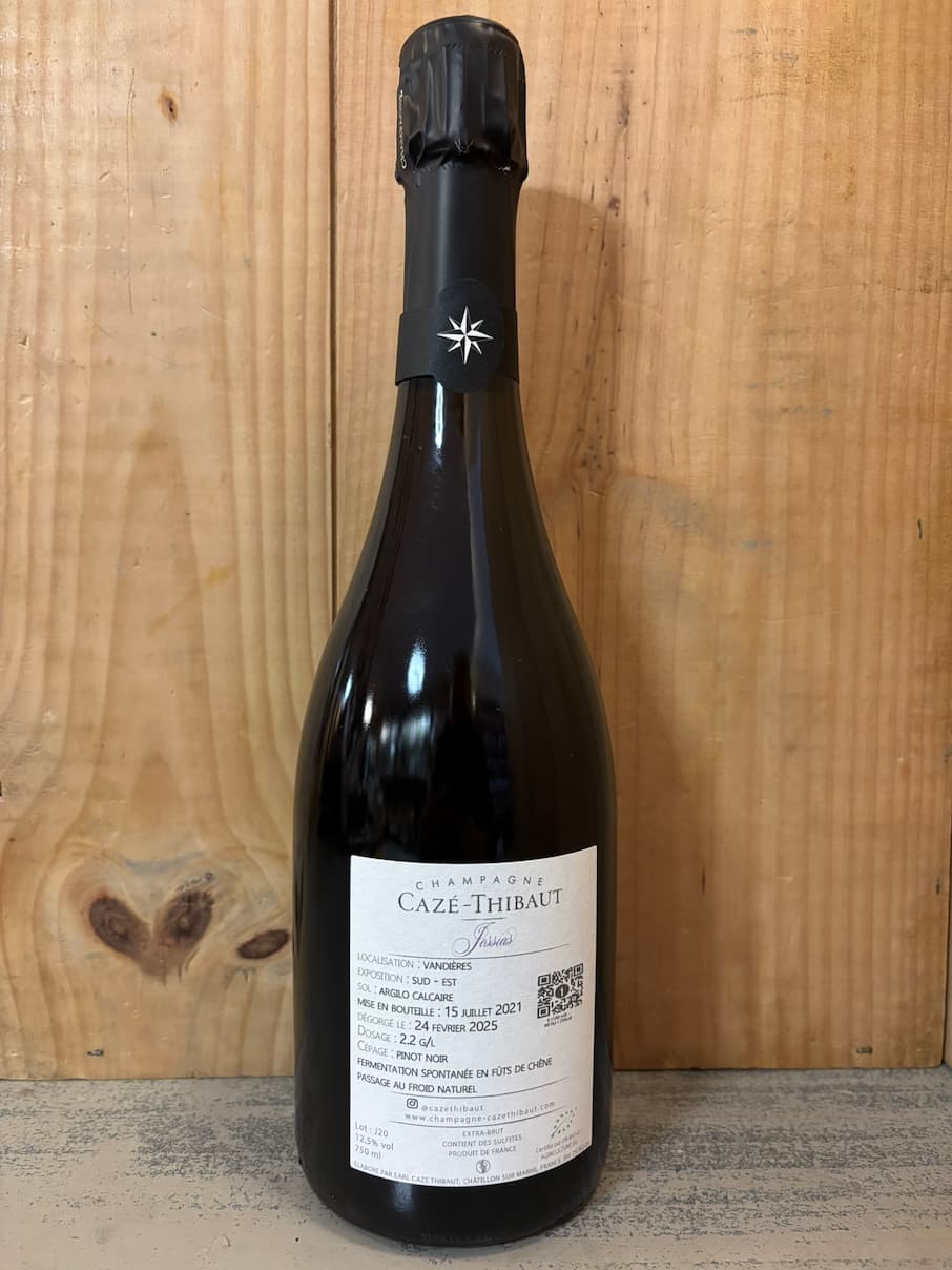 CAZE-THIBAUT Jossias 2020 Champagne Extra Brut 75cl Blanc