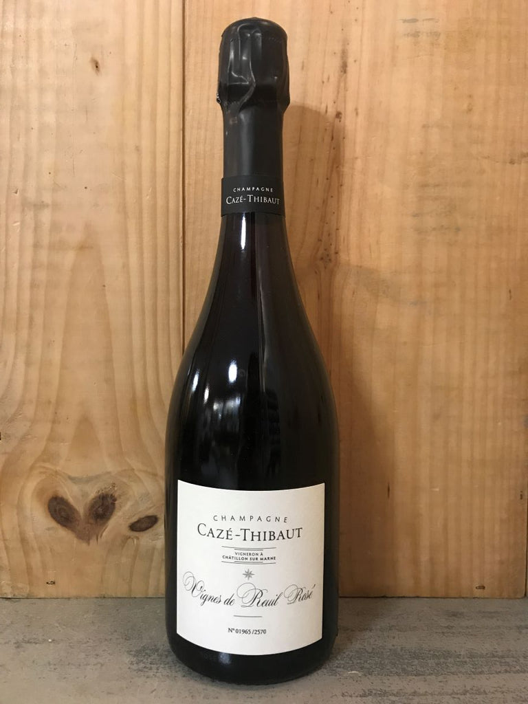 CAZE-THIBAUT Vignes de Reuil 2020 Champagne Extra Brut 75cl Rosé