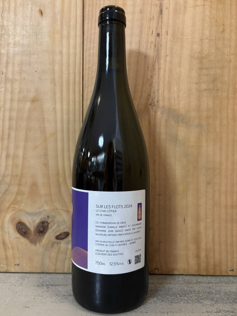 CHAI CÔTIER Sur les Flots 2024 VdF 75cl Blanc