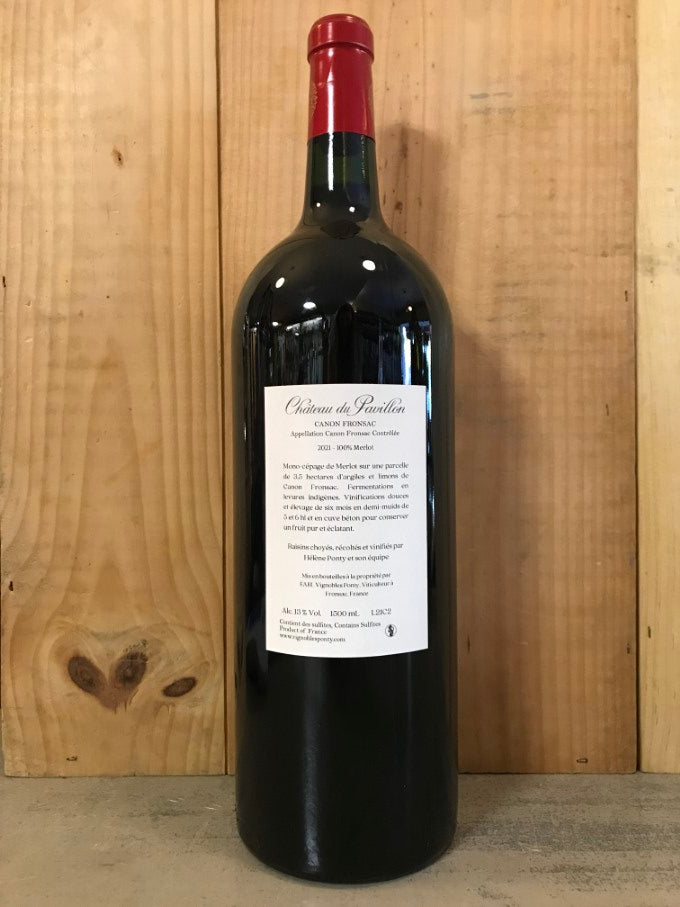 Château du PAVILLON 2021 Canon Fronsac 150cl Magnum Rouge