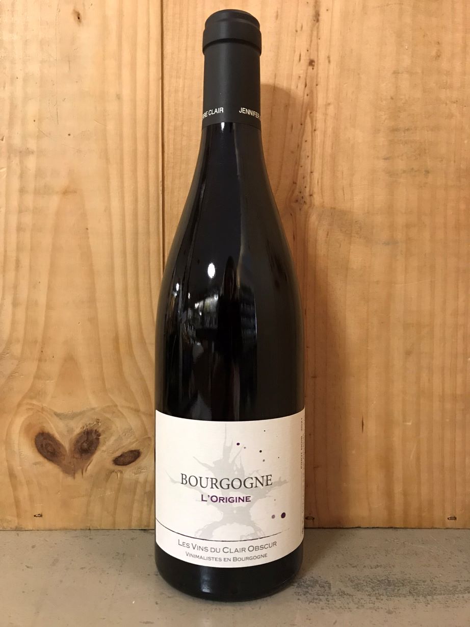 CLAIR OBSCUR Bourgogne Pinot Noir L'Origine 2021 75cl Rouge