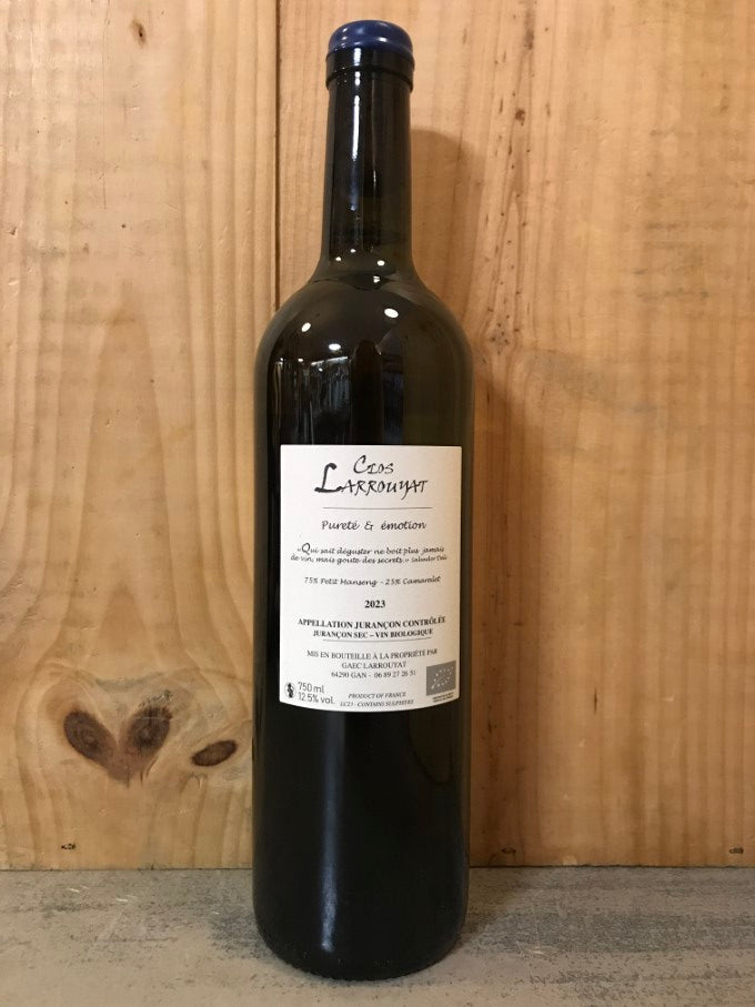 CLOS LARROUYAT Comète 2023 Jurançon sec 75cl Blanc