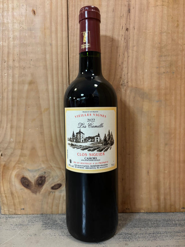 CLOS SIGUIER Les Camille Vieilles Vignes 2022 Cahors 75cl Rouge