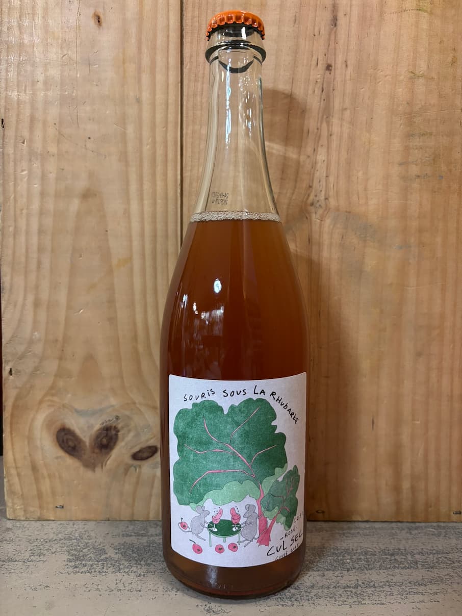 CUL SEC Souris sous la Rhubarbe 2025 75cl Boisson <0,5 % Sans Alcool (NL) Rosé