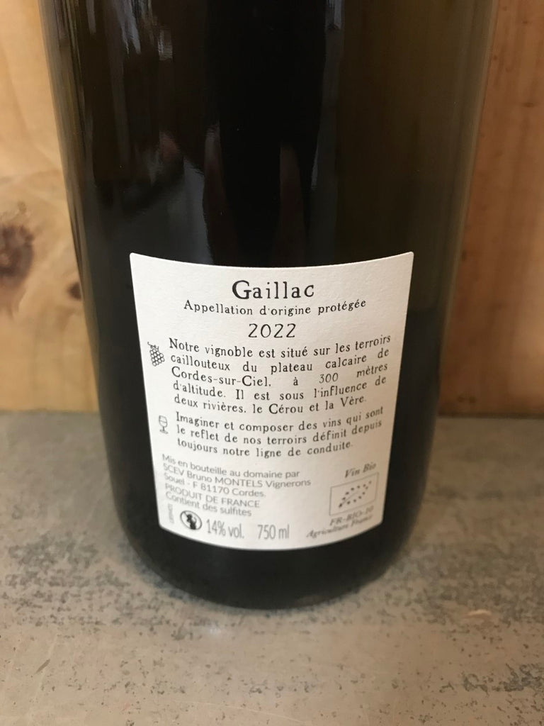 DAMES DE SARRASI Mélijeanne 2022 Gaillac 75cl Blanc sec