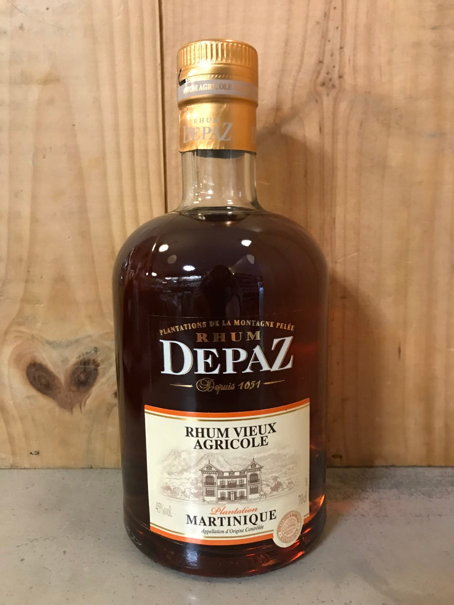 DEPAZ Plantation Vieux 45° 70cl Martinique Vieux