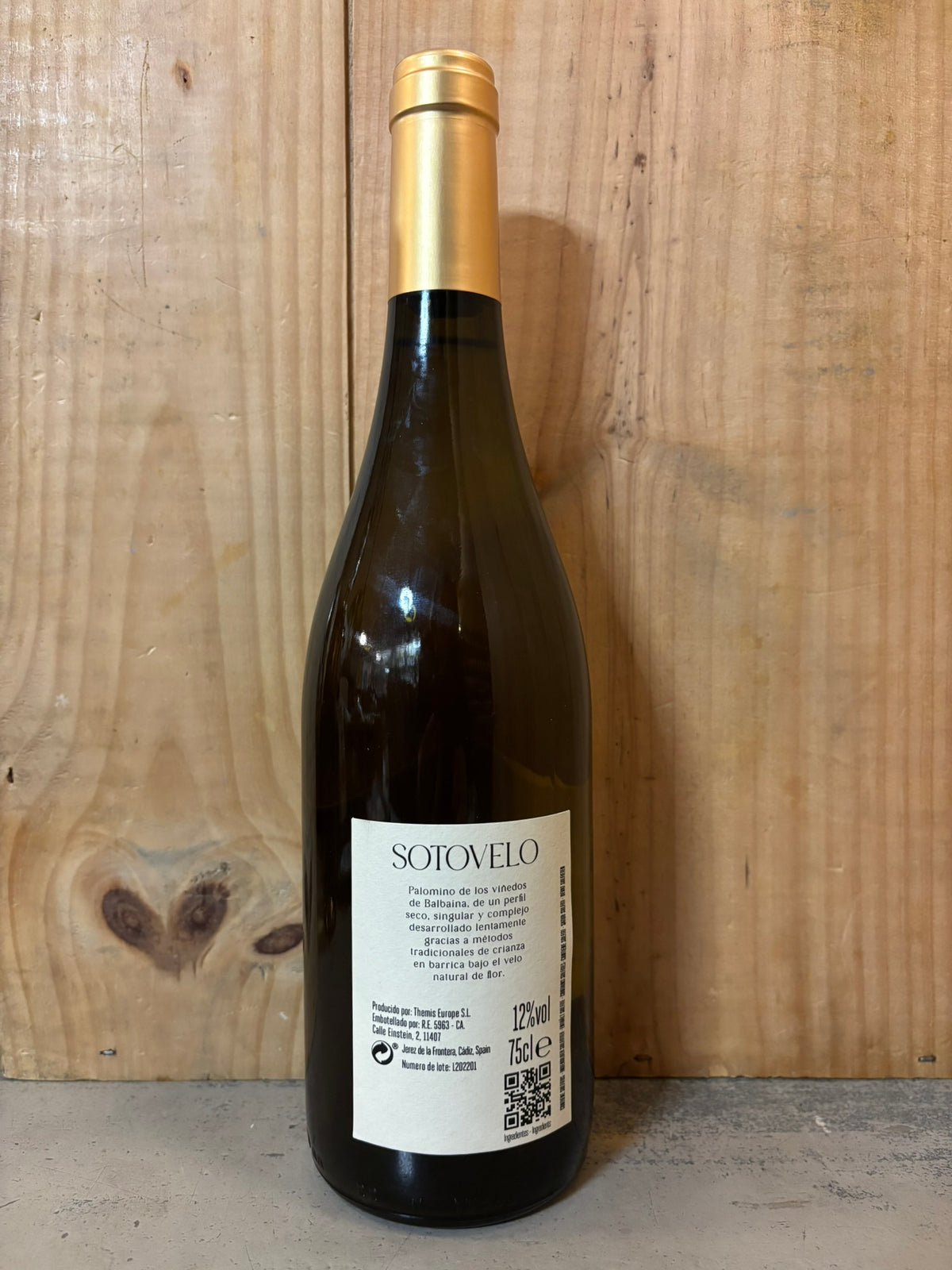 DIATOMISTS SOTOVELO Jerez 2022 75cl Espagne Blanc