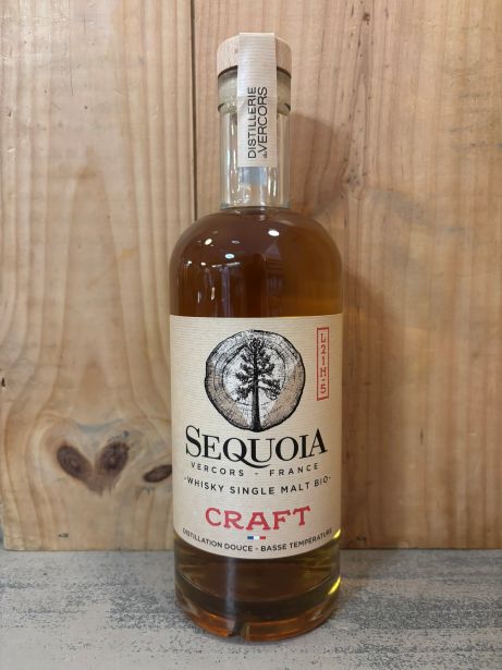 DISTILLERIE DU VERCORS Sequoia Craft L21H-5 Single Malt Bio 41° 70cl Whisky France