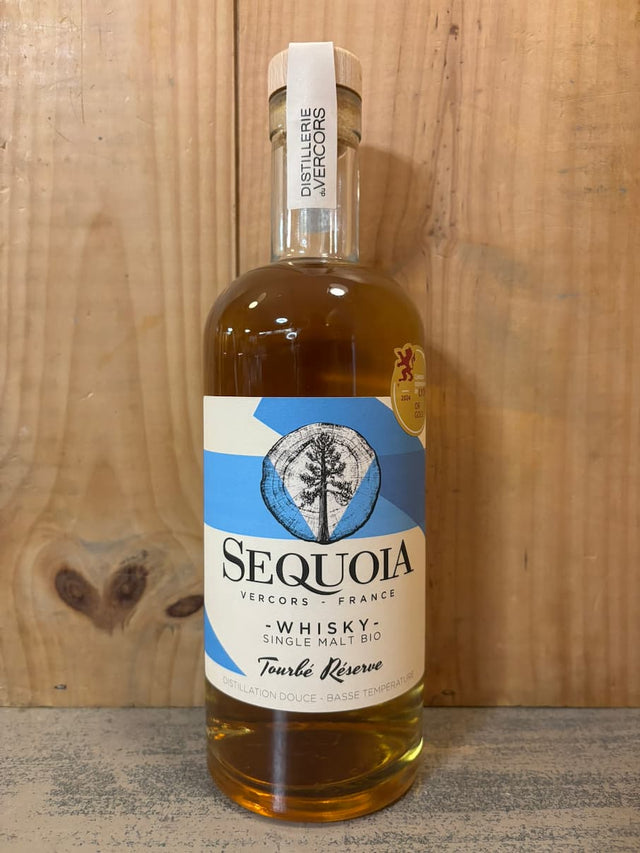 DISTILLERIE DU VERCORS Sequoia Tourbé Réserve Single Malt Bio 43° 70cl Whisky France