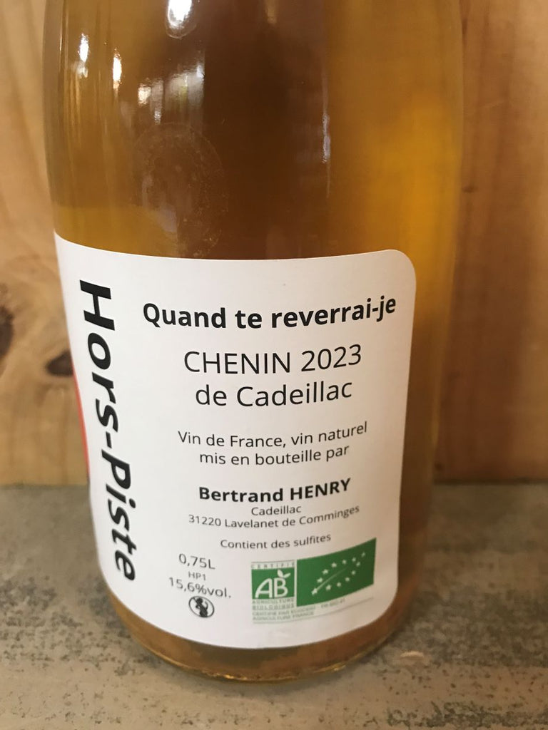 DOMAINE BERTRAND HENRY Hors-Piste 2023 Vin de France Comminges 75cl Blanc sec