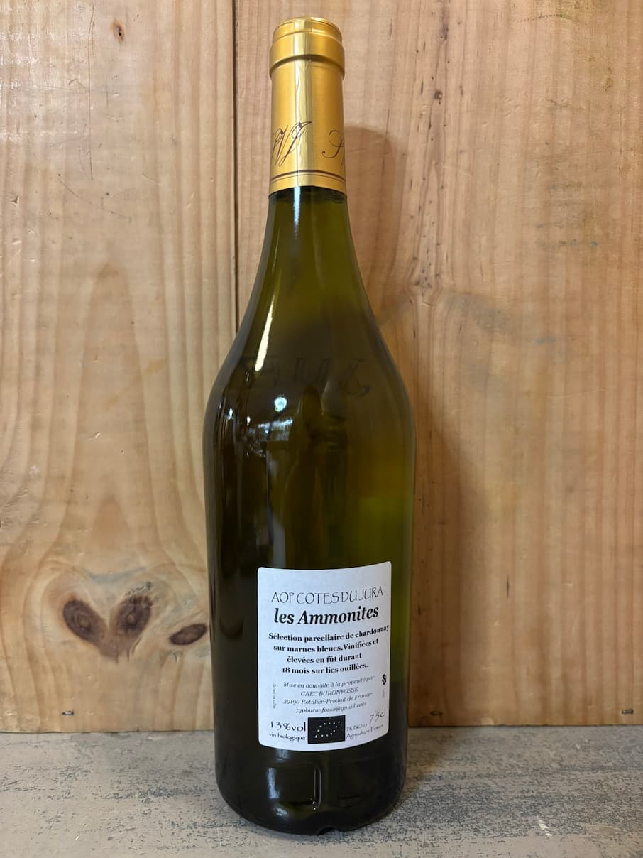 DOMAINE BURONFOSSE Ammonites Chardonnay 2023 Côtes du Jura 75cl Blanc