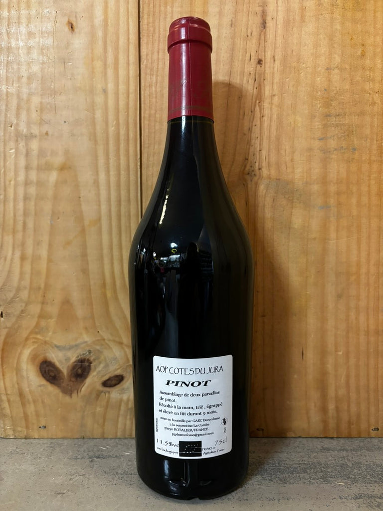 DOMAINE BURONFOSSE Pinot 2023 Côtes du Jura 75cl Rouge