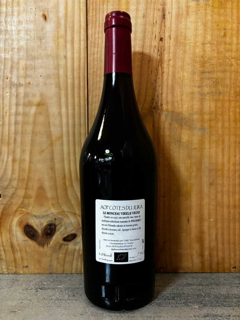 DOMAINE BURONFOSSE Sous le Monceau Poulsard 2023 Côtes du Jura 75cl Rouge