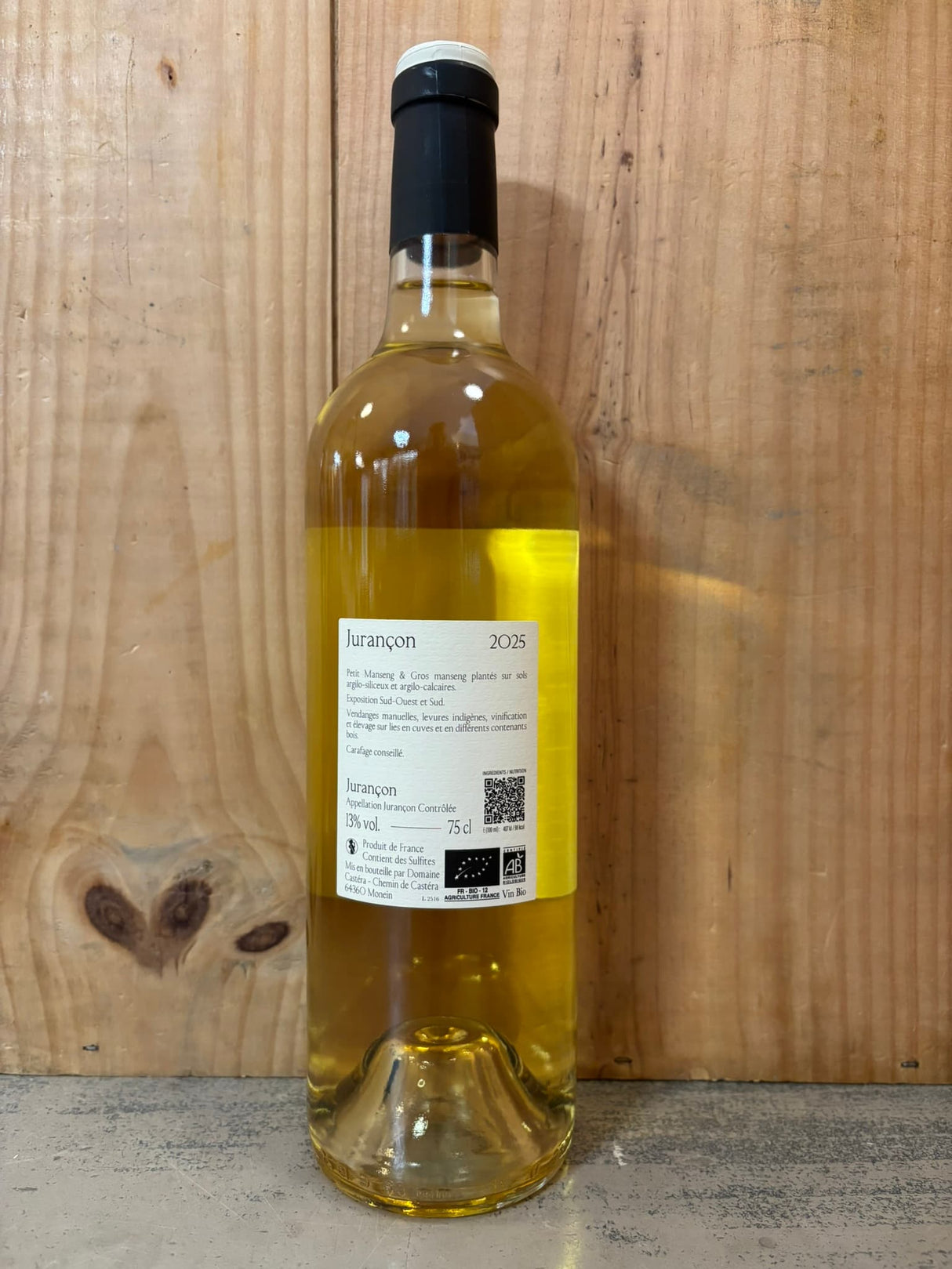 DOMAINE CASTERA 2025 Jurançon 75cl Blanc doux