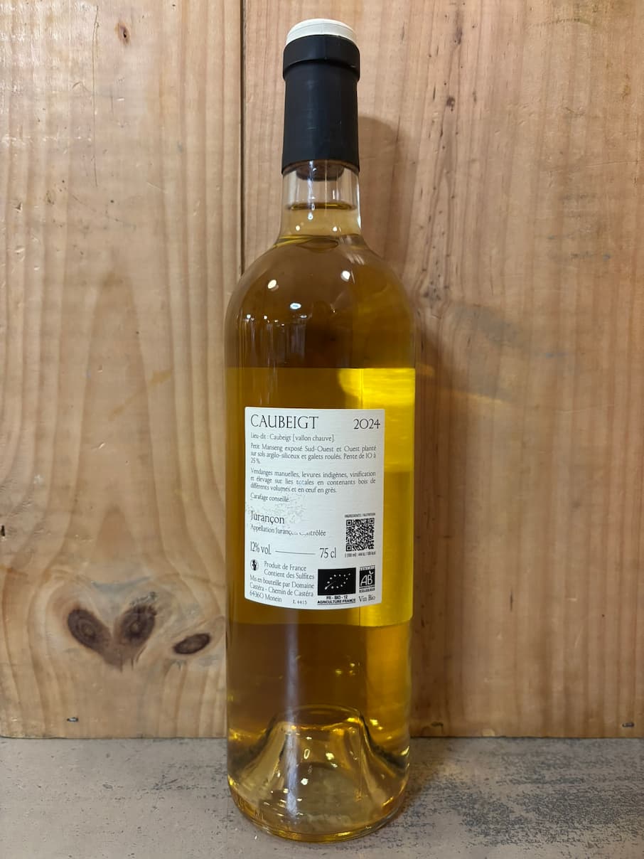 DOMAINE CASTERA Caubeigt 2024 Jurançon 75cl Blanc doux