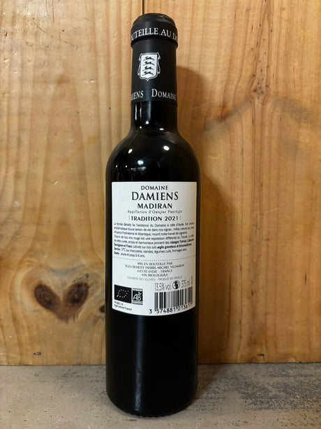 DOMAINE DAMIENS Tradition 2021 Madiran 37,5cl Demie Rouge
