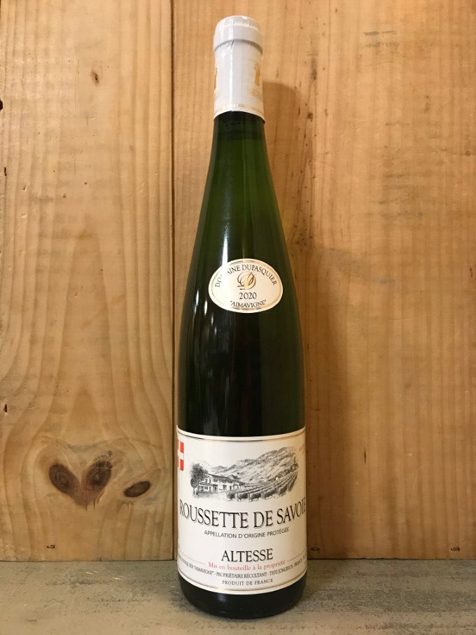 DOMAINE DUPASQUIER Roussette Altesse 2020 Savoie 75cl Blanc