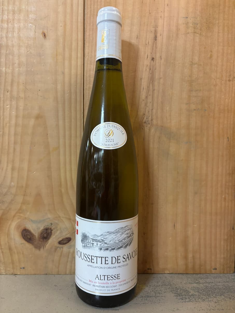 DOMAINE DUPASQUIER Roussette Altesse 2021 Savoie 75cl Blanc