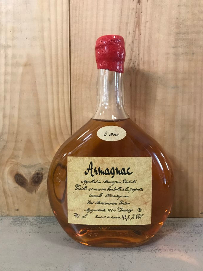 DOMAINE ENTRAS Armagnac 5 ans 42,5° 70cl Basquaise