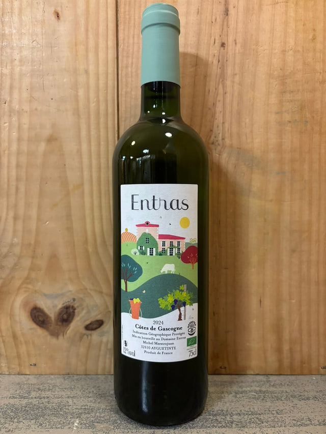DOMAINE ENTRAS Blanc 2024 IGP Côtes de Gascogne 75cl Blanc