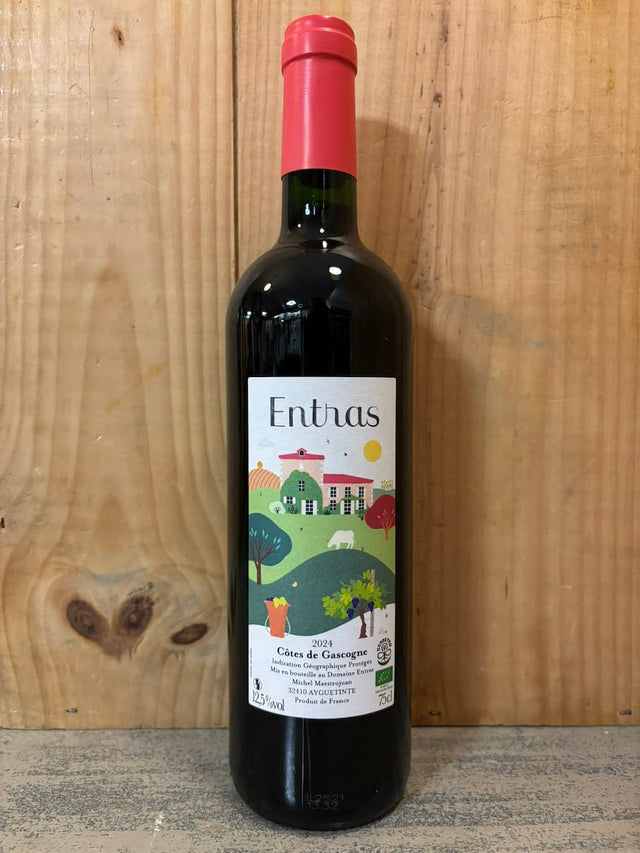 DOMAINE ENTRAS Rouge 2024 IGP Côtes de Gascogne 75cl Rouge