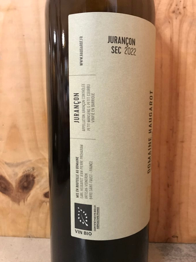 DOMAINE HAUGAROT Esberit 2022 Jurançon Sec 75cl Blanc