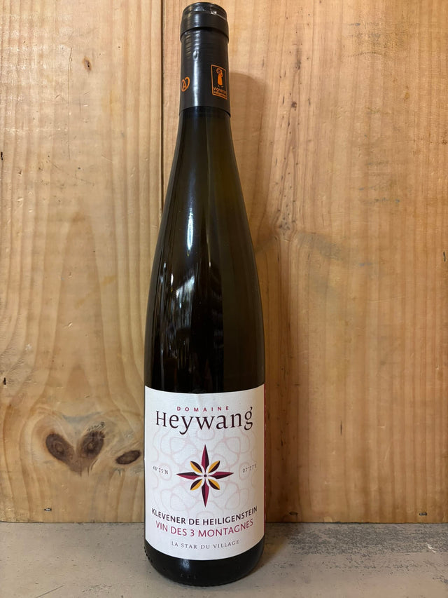 DOMAINE HEYWANG Le Vin Des 3 Montagnes Alsace Klevener d'Heiligenstein 2024 75cl Blanc