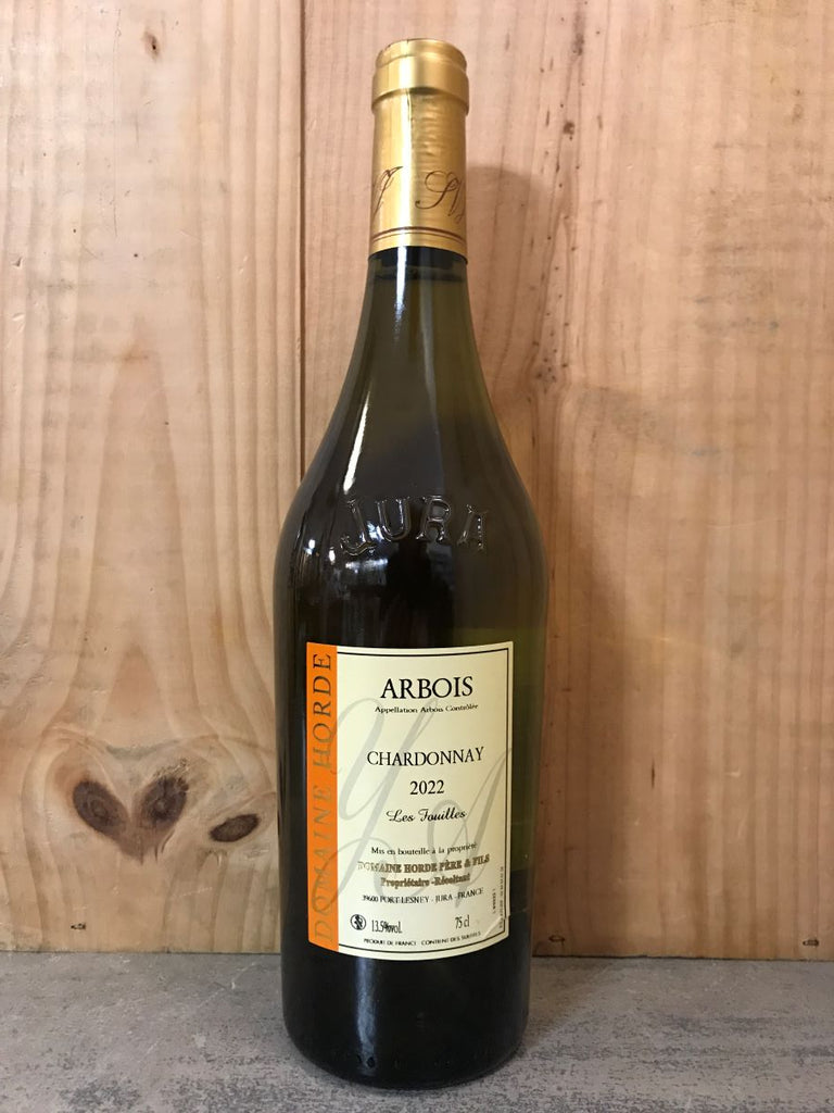 DOMAINE HORDE Arbois Chardonnay Les Fouilles 2022 Côtes du Jura 75cl Blanc