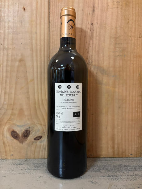 DOMAINE ILARRIA 2024 Irouléguy 75cl Blanc