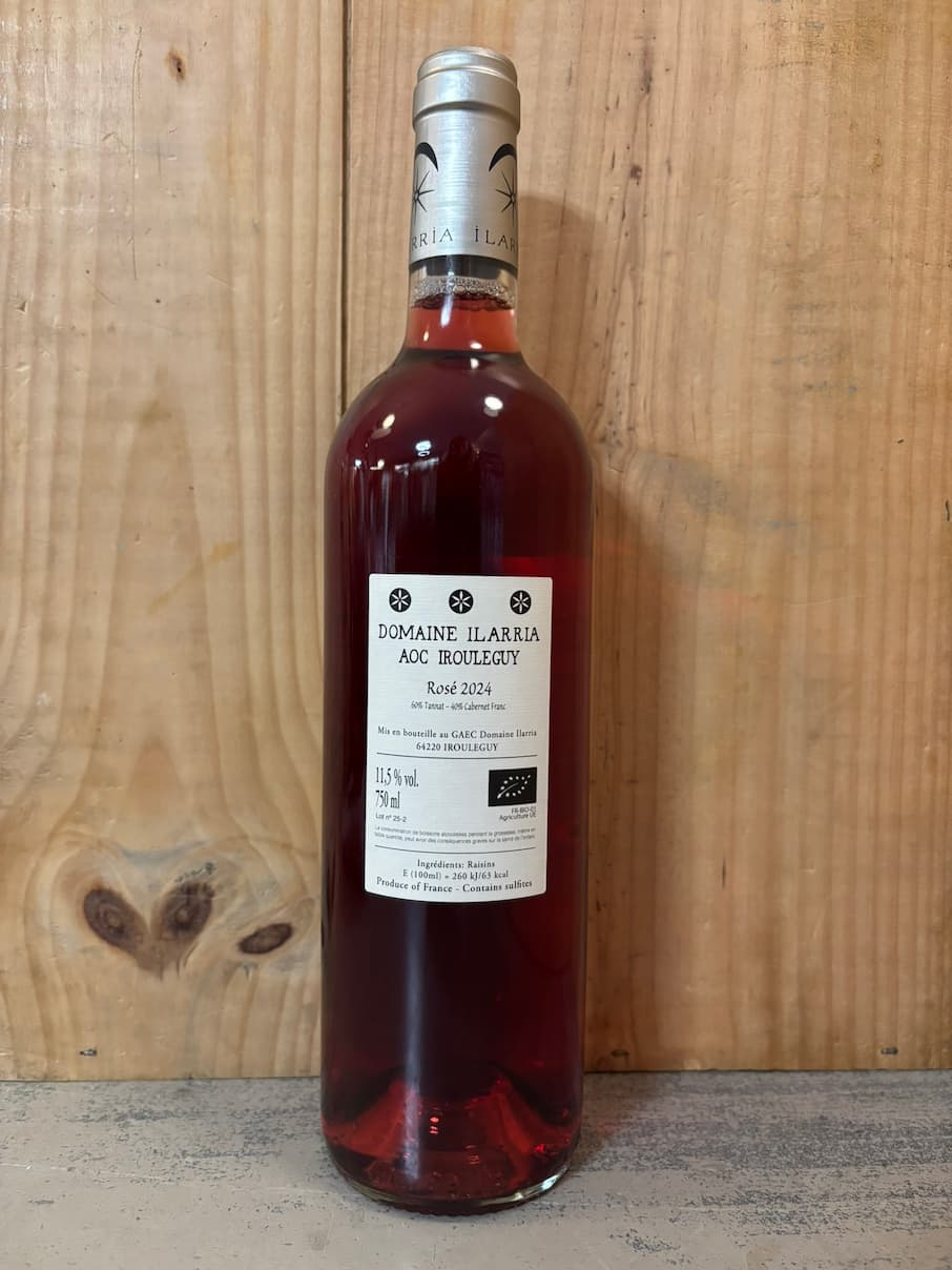 DOMAINE ILARRIA Irouléguy 2024 75cl Rosé