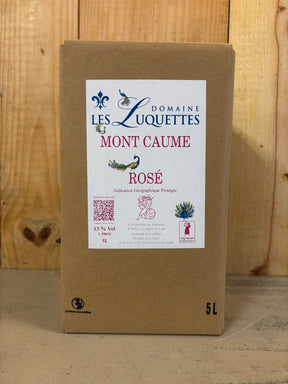 DOMAINE LES LUQUETTES Bag in Box IGP Mont Caume 5 litres Rosé