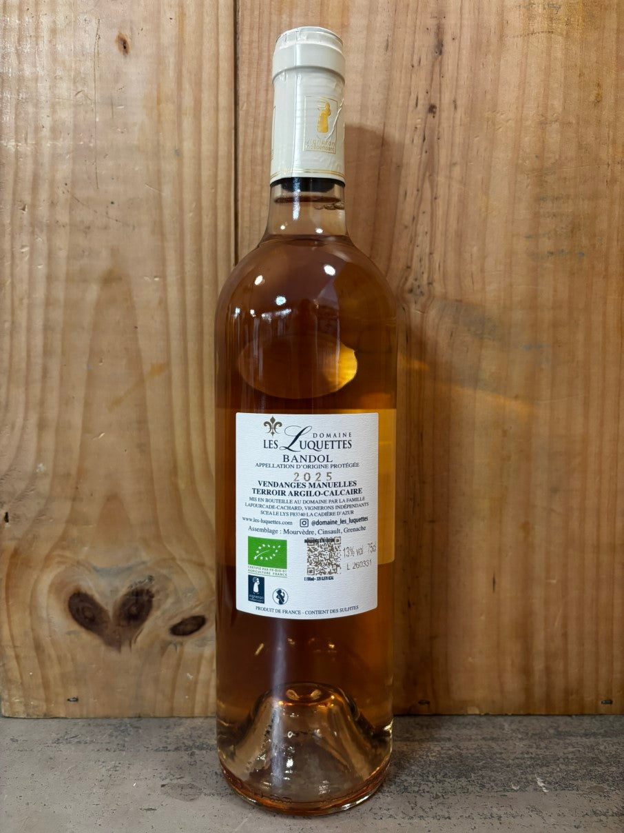 DOMAINE LES LUQUETTES Bandol 2025 75cl Rosé