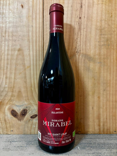 DOMAINE MIRABEL Eglantine 2024 Pic Saint Loup 75cl Rouge