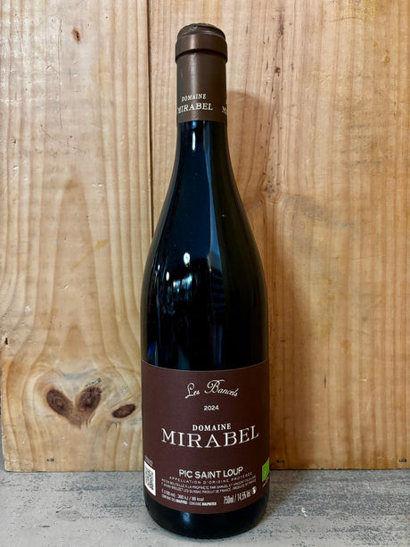 DOMAINE MIRABEL Les Bancels 2024 Pic Saint Loup 75cl Rouge